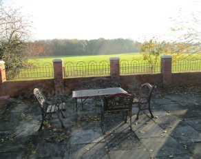 Bradley House Care Home Patio